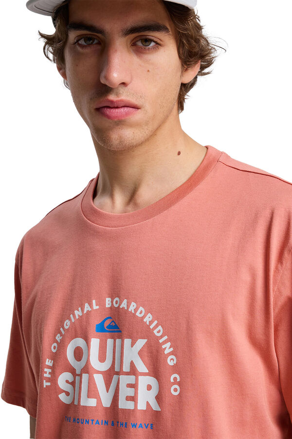 Quiksilver Short-sleeved T-shirt red