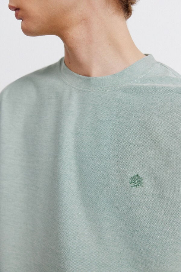 Springfield Oxford T-shirt green