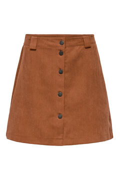 Springfield Short corduroy skirt brun
