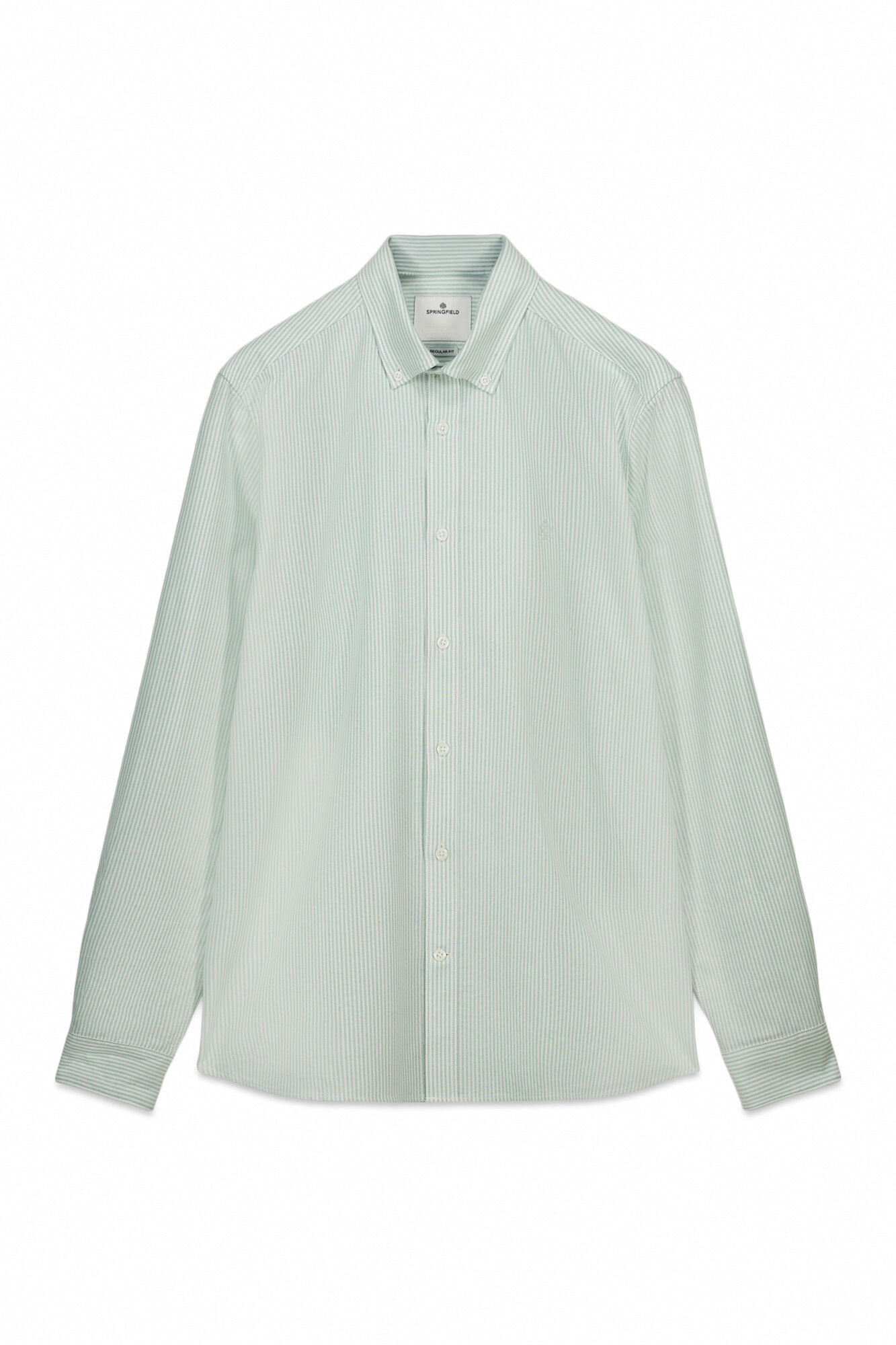 Springfield Striped oxford wrinkle free shirt