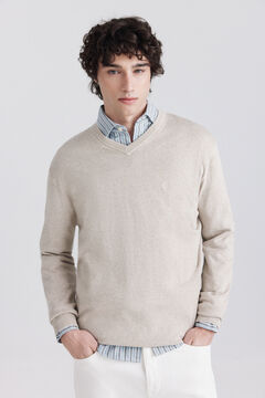 Springfield Jersey b&aacute;sico cuello pico
