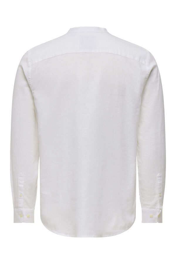 Only & Sons Long sleeve shirt white