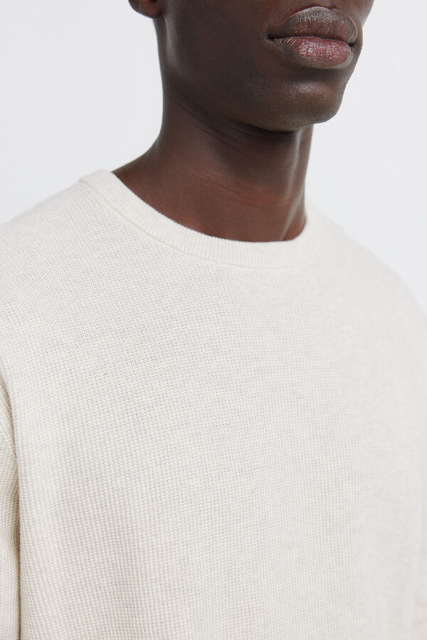 Springfield basic structured jersey grey