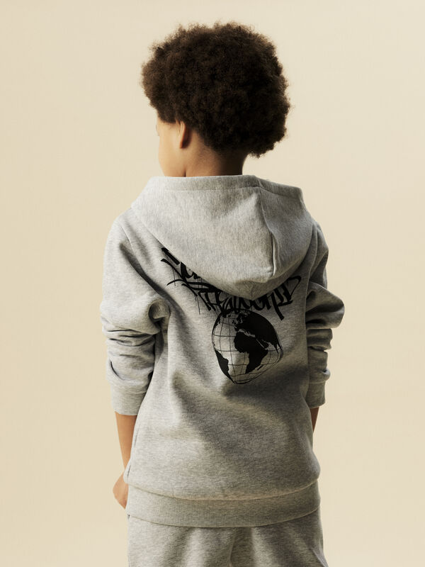Name It Zip-up sweatshirt grey
