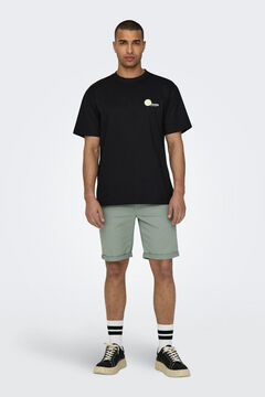 Springfield Chino-style Bermuda shorts gray