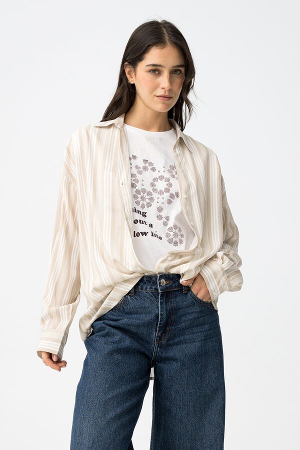 Tiffosi Camiseta Casual blanco