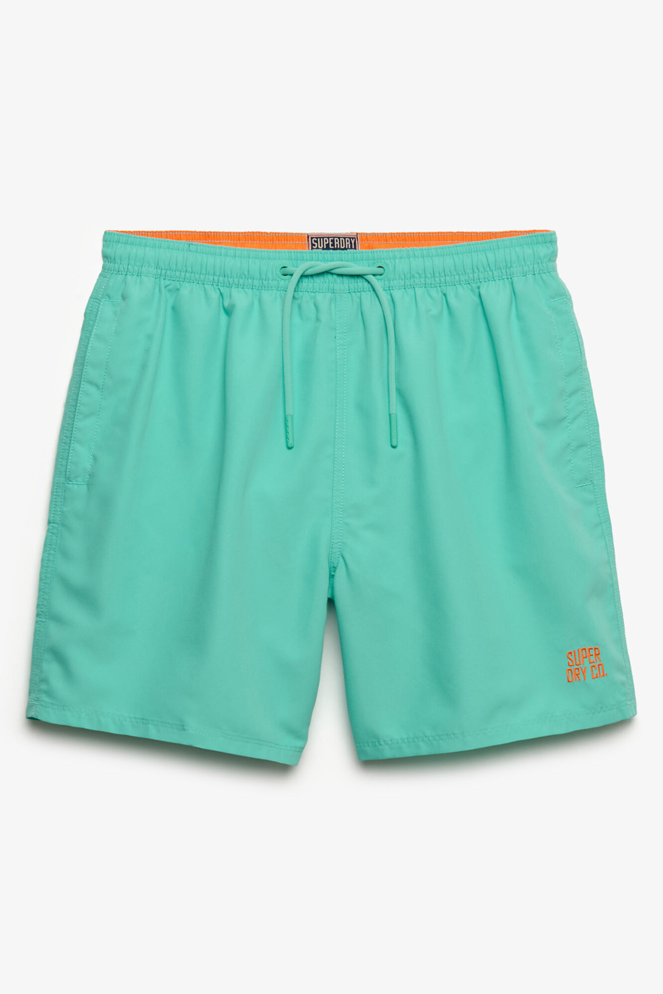 Superdry Ba&ntilde;ador liso b&aacute;sico con logo