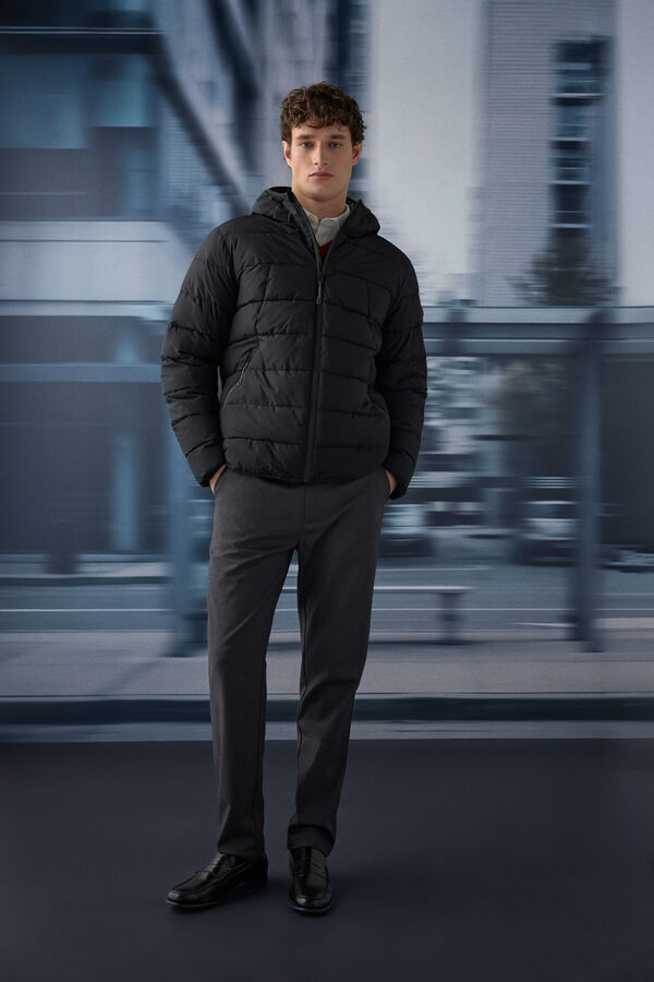 Springfield Thermal puffer jacket black
