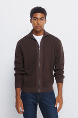 Springfield Zip fastening cardigan cardigan nude