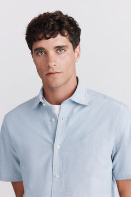 Camisa oxford manga corta