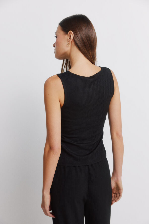 Springfield Button gilet black