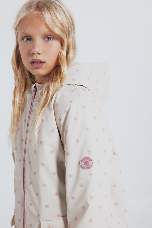 Springfield Kids Chaqueta engomada topos niña estampado