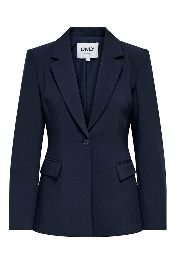 Only Paletó slim fit azul