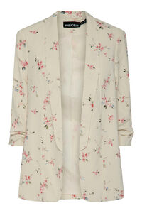 Pieces Blazer estampada