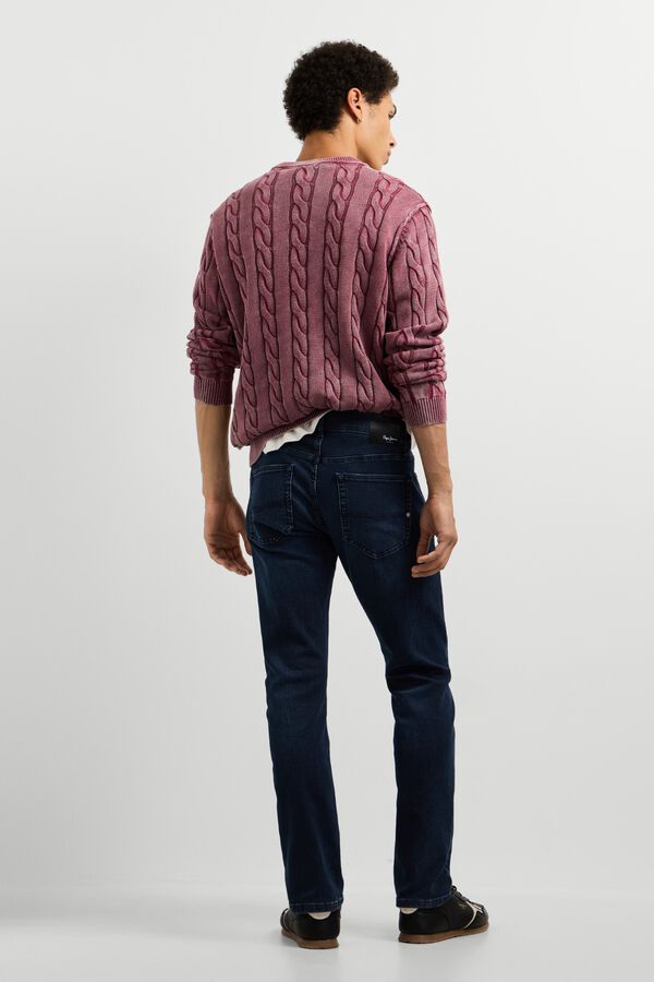 Pepe Jeans Jeans slim de malha azul