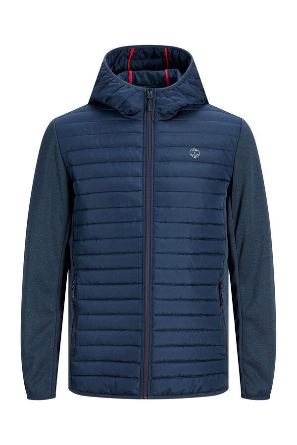 Jack & Jones Kombi-Jacke Kapuze Blau