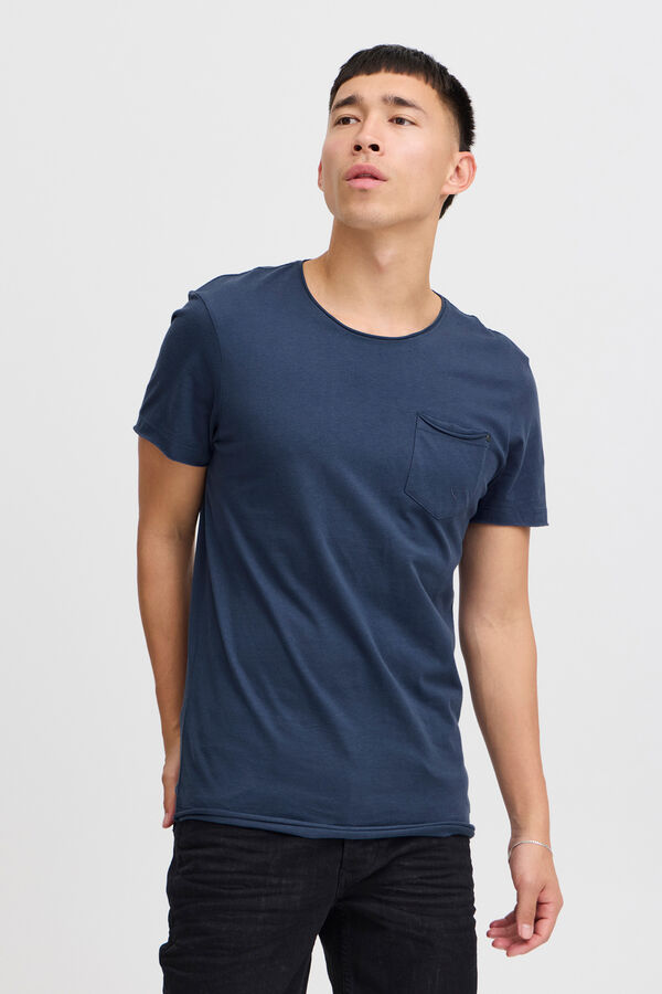 Springfield Short-sleeved T-shirt steel blue