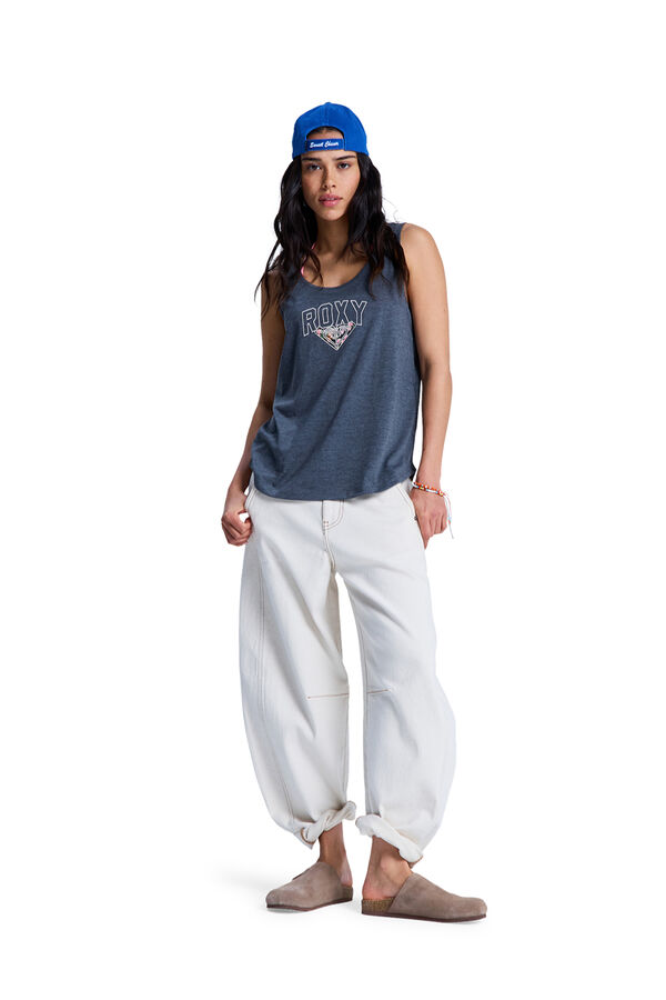 Roxy Sleeveless T-shirt black