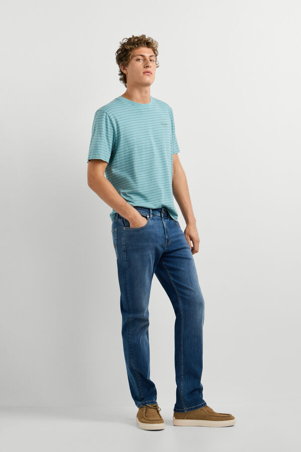 Pepe Jeans Pantal&oacute;n vaquero recto azul