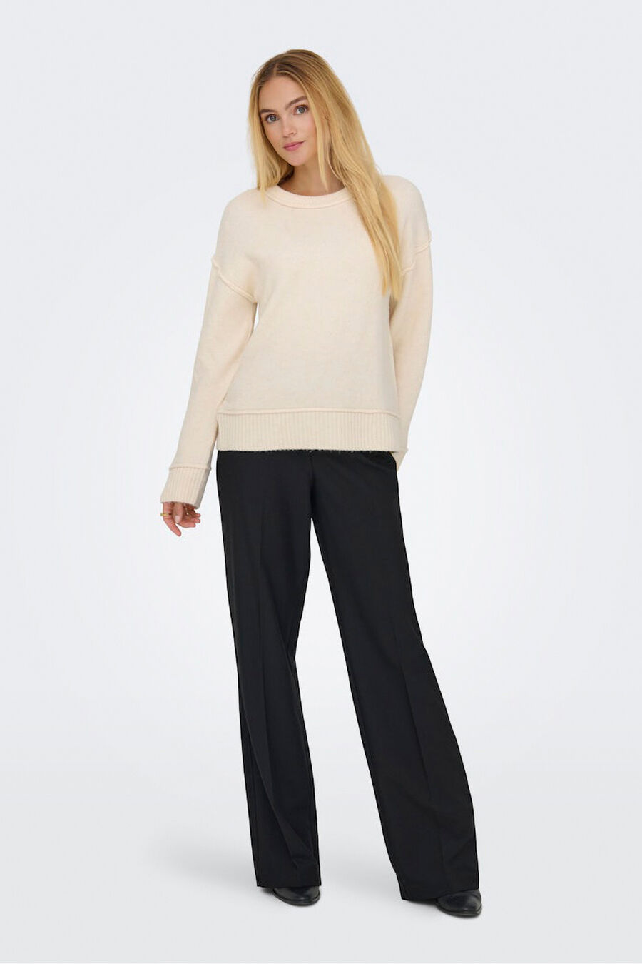 Jersey con costuras marcadas