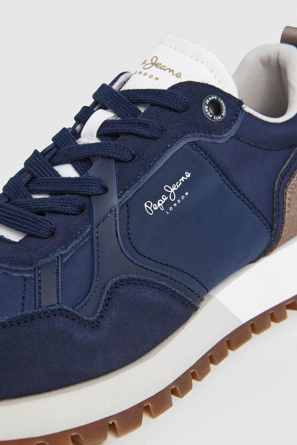 Pepe Jeans Zapatillas Running Retro azul