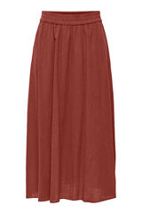 Only Falda larga rojo