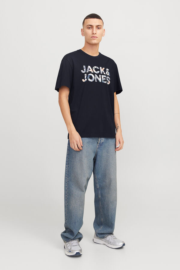 Jack & Jones Camiseta relaxed fit azul
