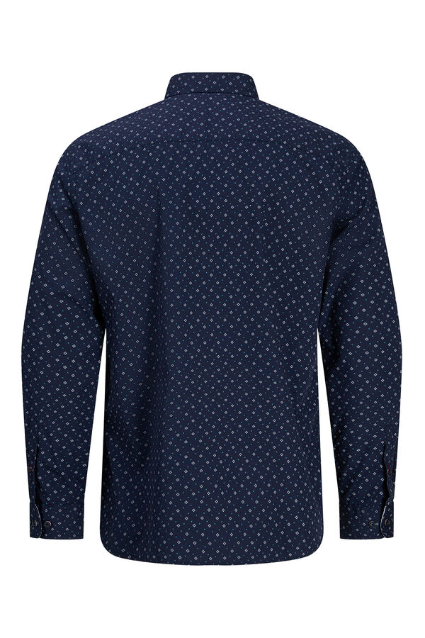 Jack & Jones Camisa social de corte slim azul