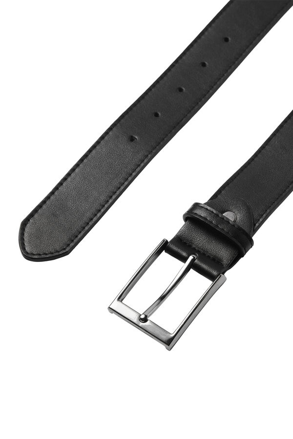 Jack & Jones Faux leather belt black