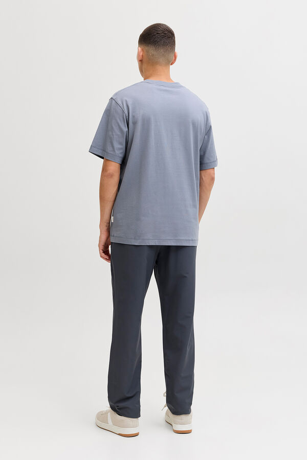 Jack & Jones Printed short sleeve shirt blue