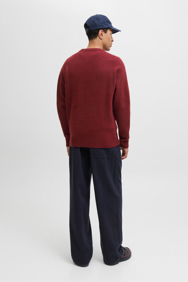 Jack & Jones Basic jersey-knit jumper pink