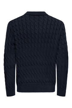Only & Sons Polo punto manga larga