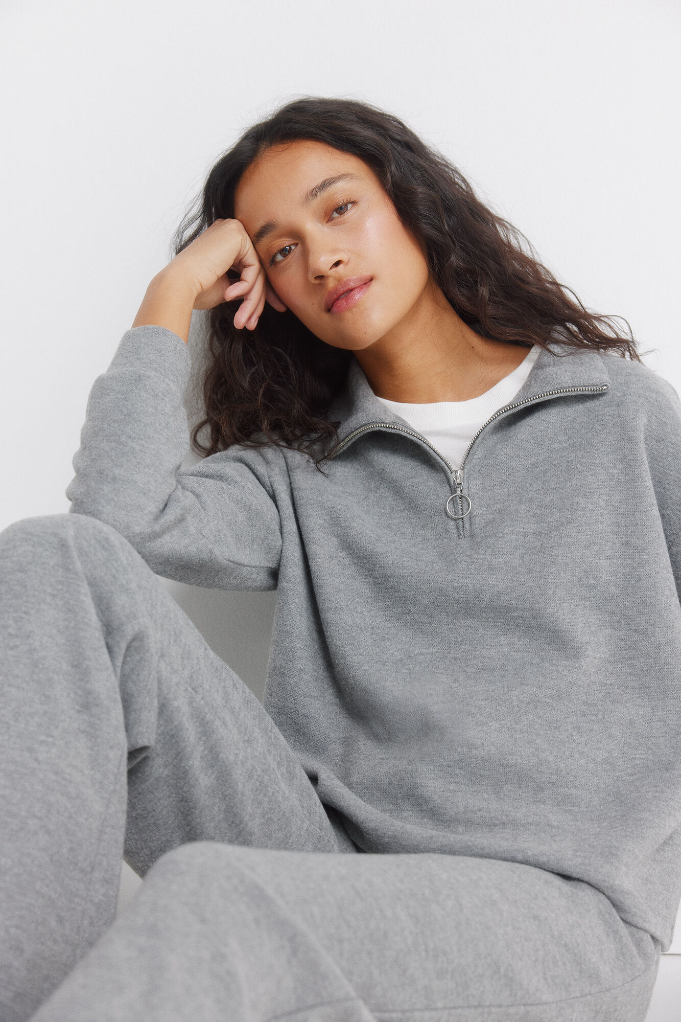 Springfield Zip - sweatshirt neck