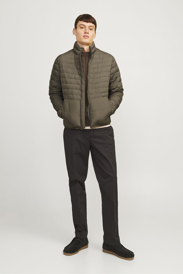 Jack & Jones Chaqueta acolchada puffer marrón