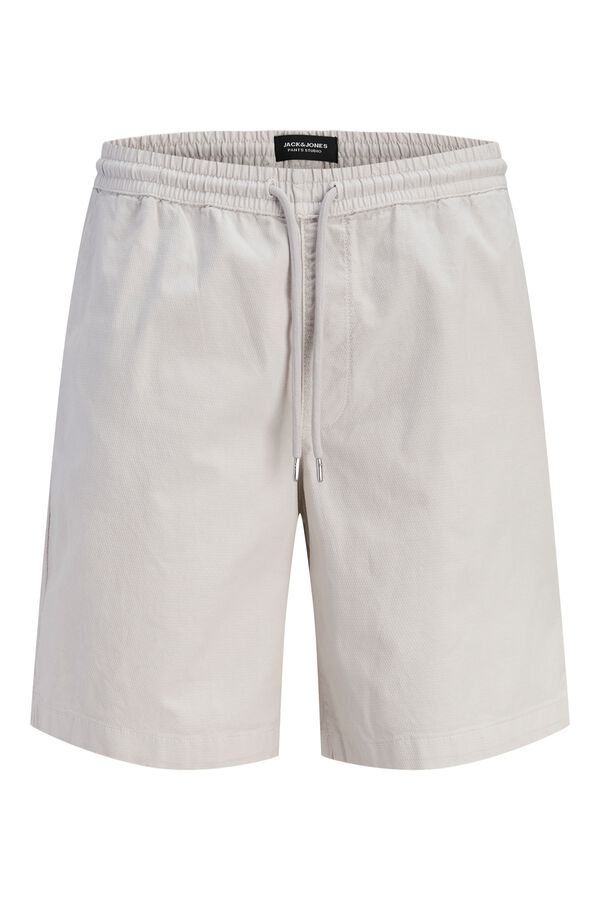 Jack & Jones Bermuda relieve relaxed blanco