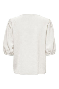 Springfield V-neck blouse white