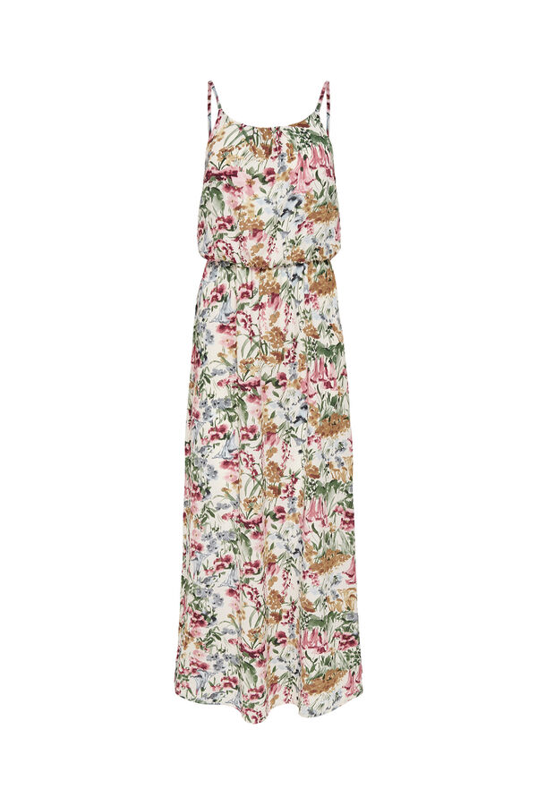 Only Strappy long dress white