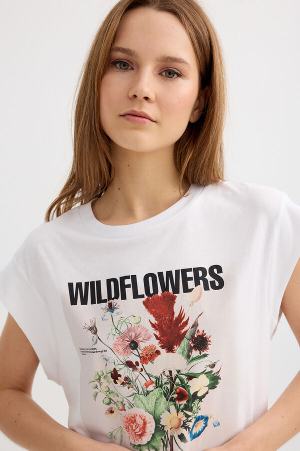 Inside Short-sleeved T-shirt white