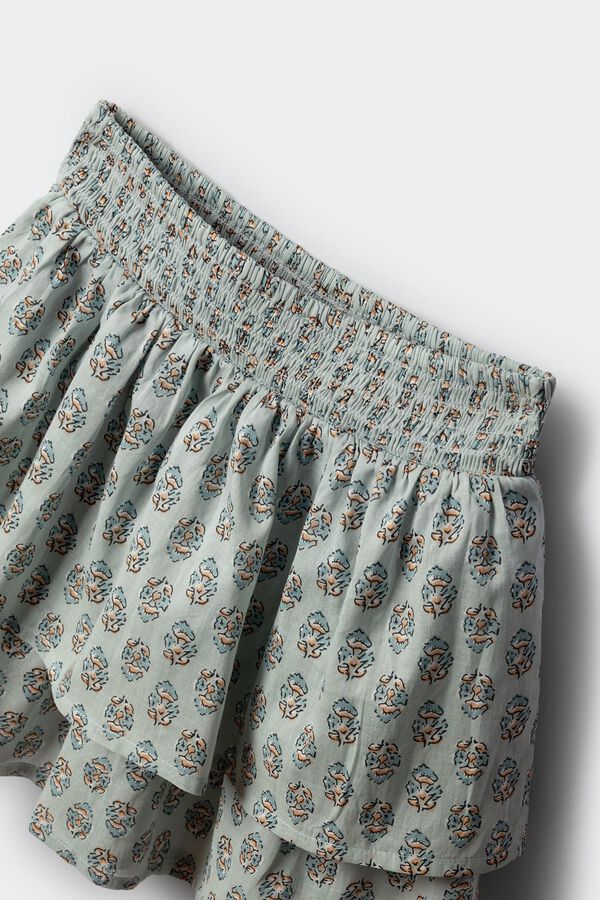 Springfield Kids Falda sellos ni&ntilde;a verde