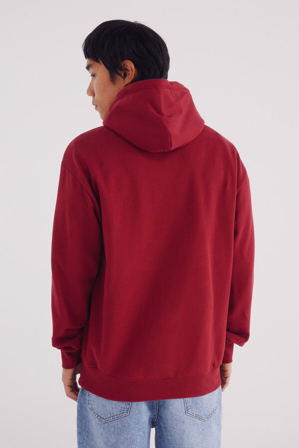Springfield Rbel hood sweatshirt  red