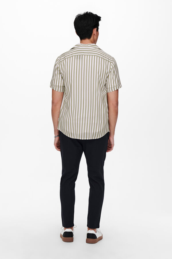 Only & Sons Long sleeve shirt beige