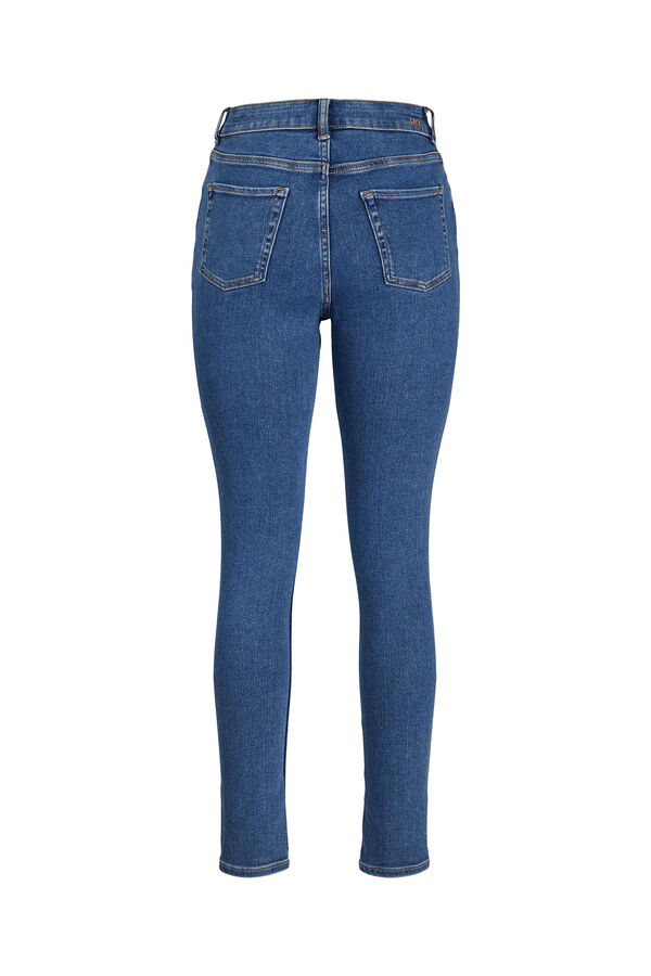 Springfield Jeans skinny tiro alto azul medio