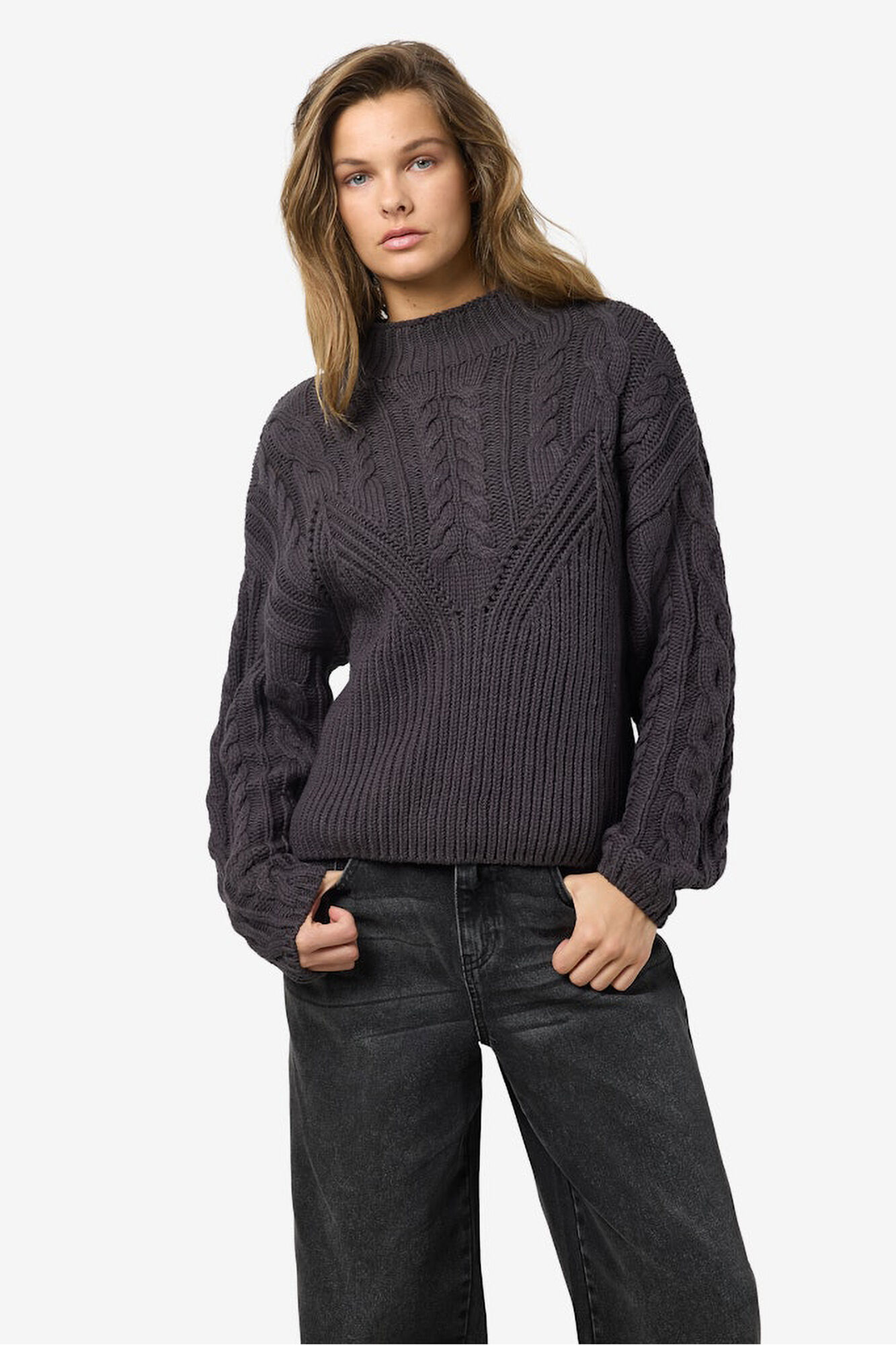 Noisy May Jersey perkins trenzas mangas