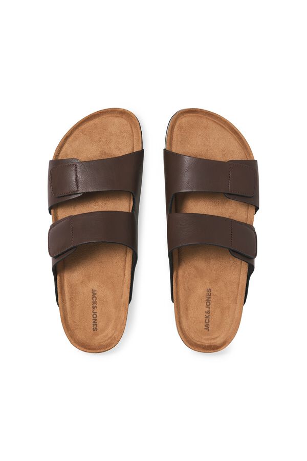 Jack & Jones Lightweight sole strap sandals nude