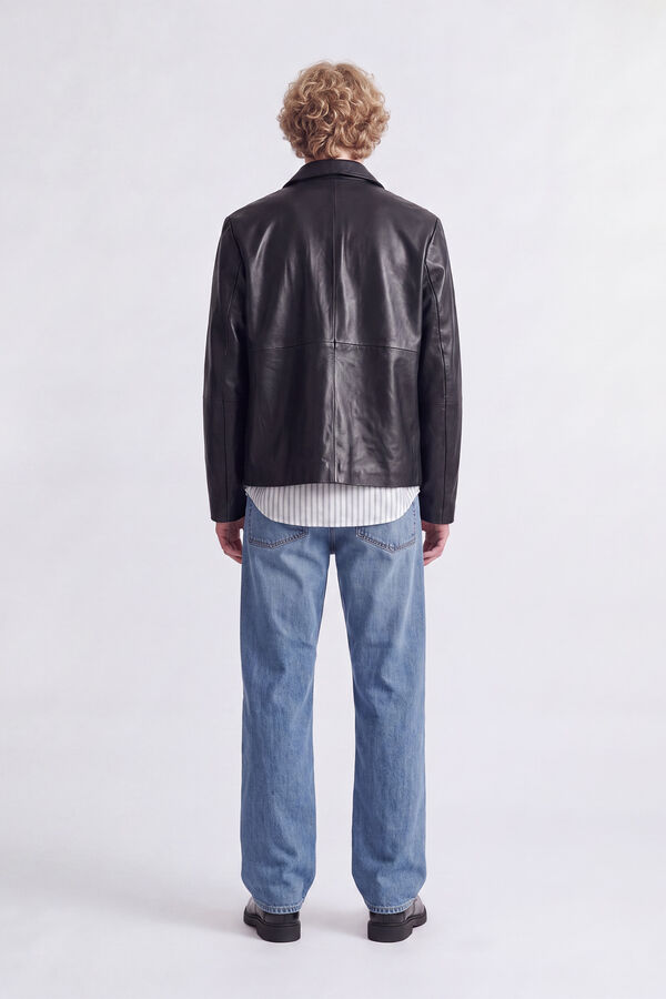 Jack & Jones Vaquero wide tiro alto azul