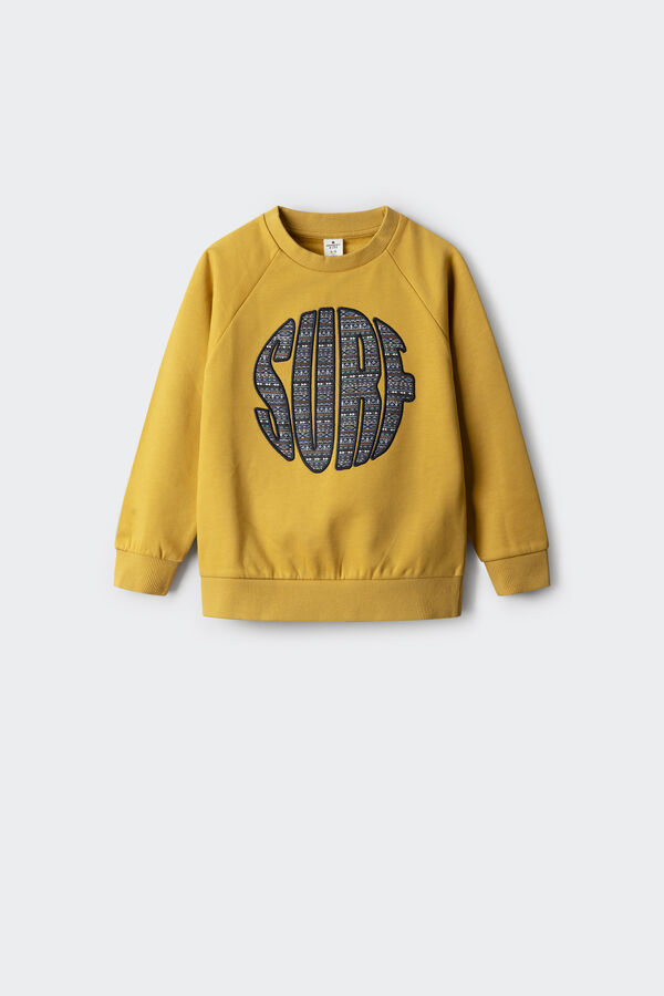 Springfield Surf sweatshirt for kids golden