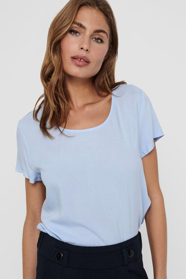 Springfield Short-sleeved t-shirt bleu mix