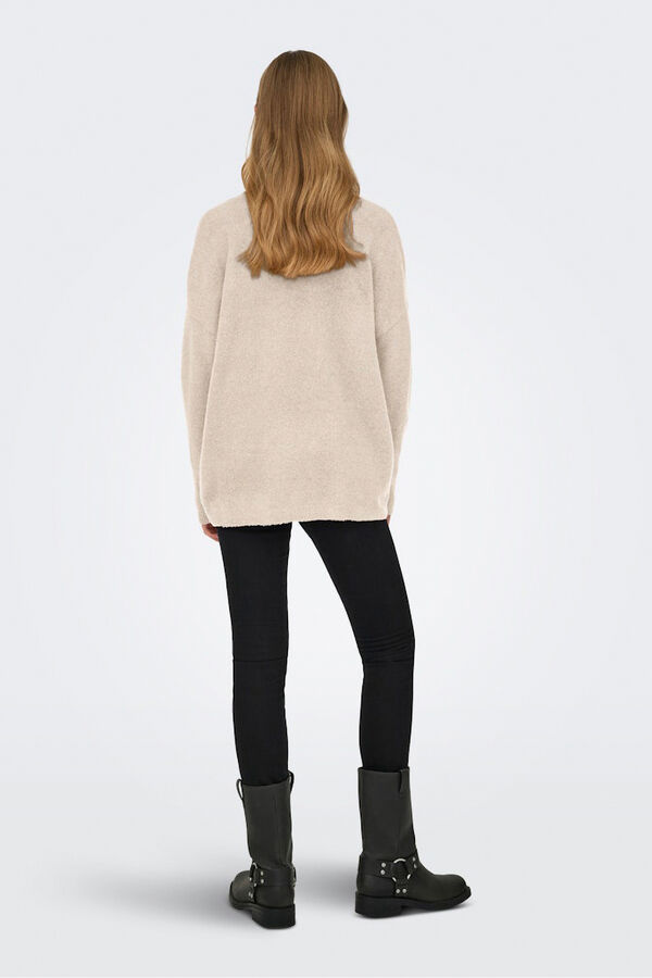 Only Jersey oversized beige