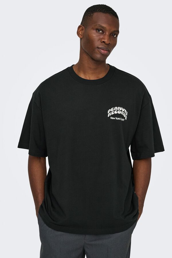 Only & Sons Short sleeve T-shirt black