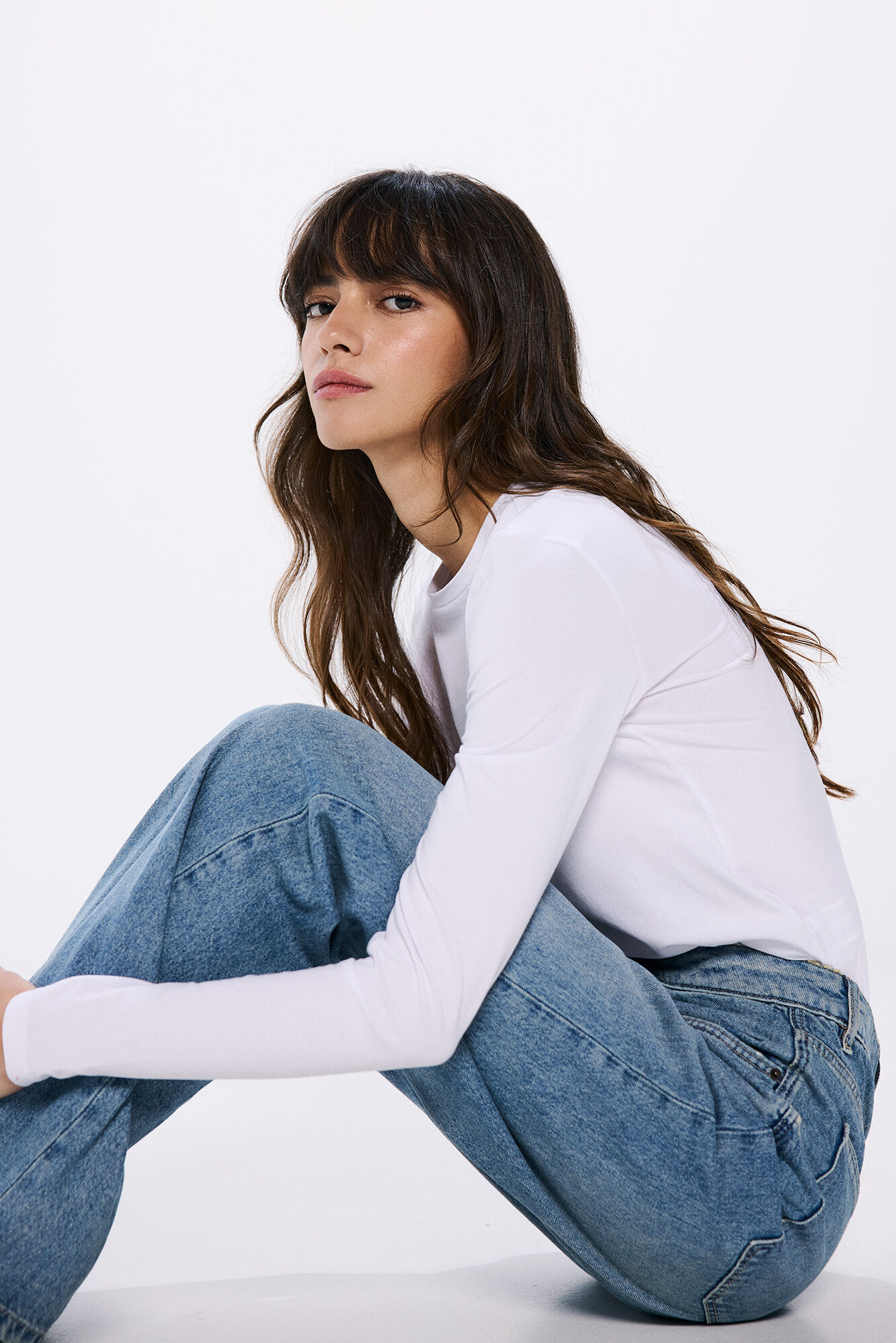 Springfield Fitted cotton t-shirt 